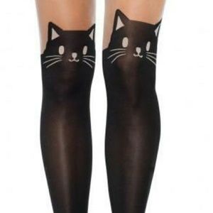 NWT! Lovesick Kitty Tights, super cute!